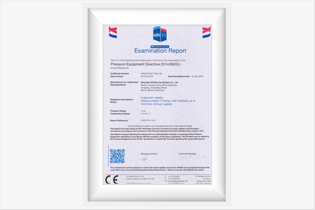 Certificación CE de la UE 1