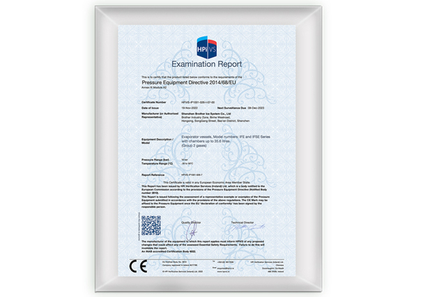 Certificación CE de la UE 4