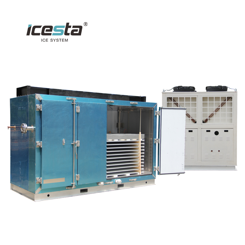 Freezer de placa horizontal de baja temperatura de acero inoxidable Icesta con unidad de condensación $ 20000- $ 50000