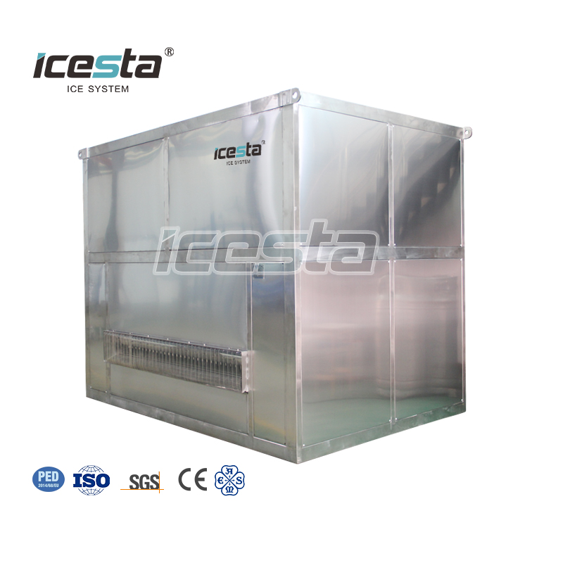 Máquina de hielo de placa de acero inoxidable de 10 toneladas de 10 toneladas, vida útil automática de alta calidad 