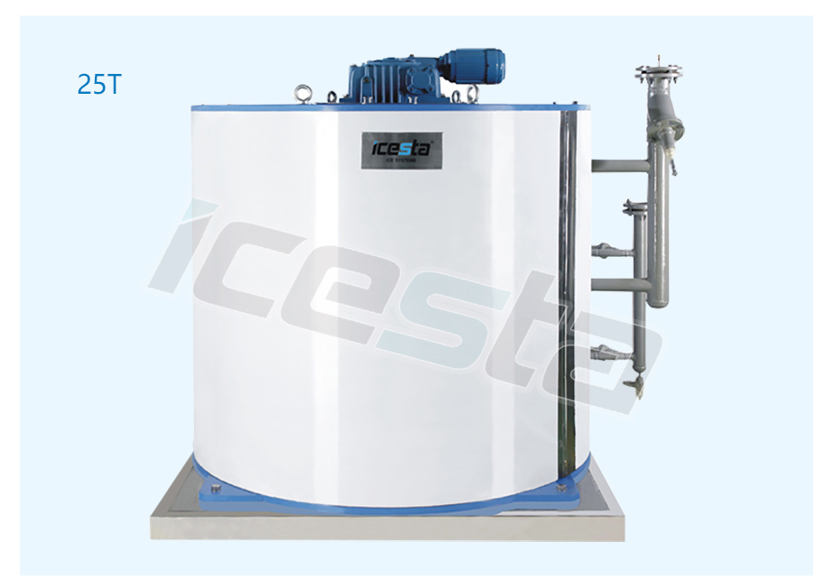 Icesta Ice Flake Flake Drum 10tons Industrial Flake Ice Evaporator of Factory Price $ 10000 - $ 20000