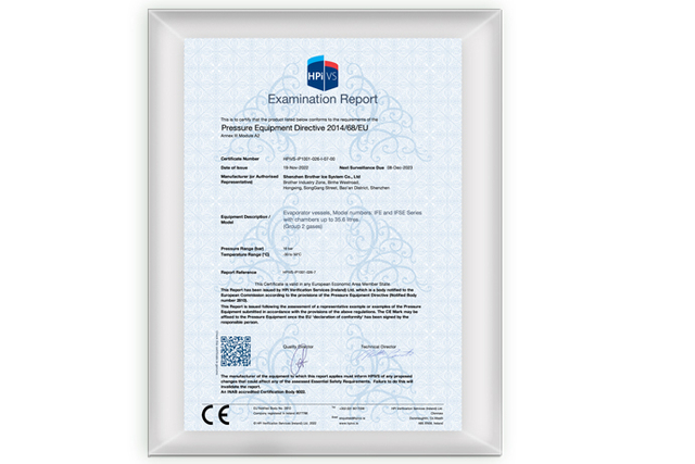 Certificación CE de la UE 3