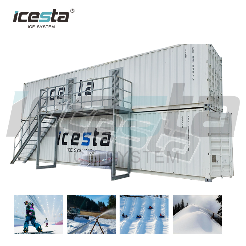 Sistema de producción de nieve para todo clima explicado de forma sencilla
