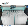 ICESTA Factory Direct Block Ice Maker con trituradora Venta caliente