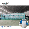 ICESTA Factory Direct Block Ice Maker con trituradora Venta caliente