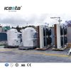 Máquina de hielo en escamas industrial de acero inoxidable ICESTA de 15 a 30 toneladas