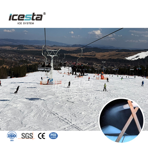 Sistema de nieve artificial rentable para todas las estaciones del fabricante profesional ICESTA