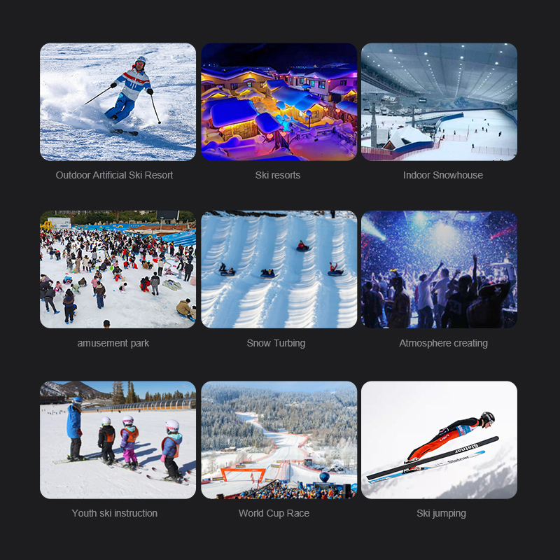 Sistema de nieve artificial rentable para todas las estaciones del fabricante profesional ICESTA