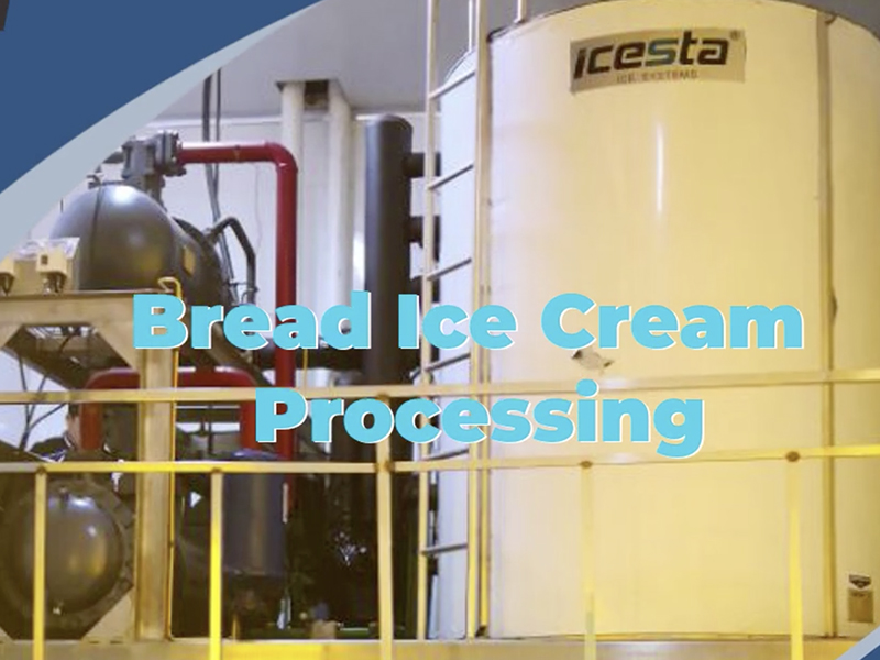 Video Mostrar: Máquina de hielo de grado alimenticio (acero inoxidable 304) Aplique para el procesamiento de pan / panadería.