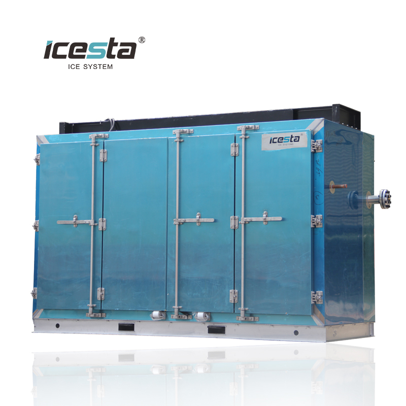 Freezer de placa industrial ICesta - Acero inoxidable, temperatura baja con unidad de condensación confiable
