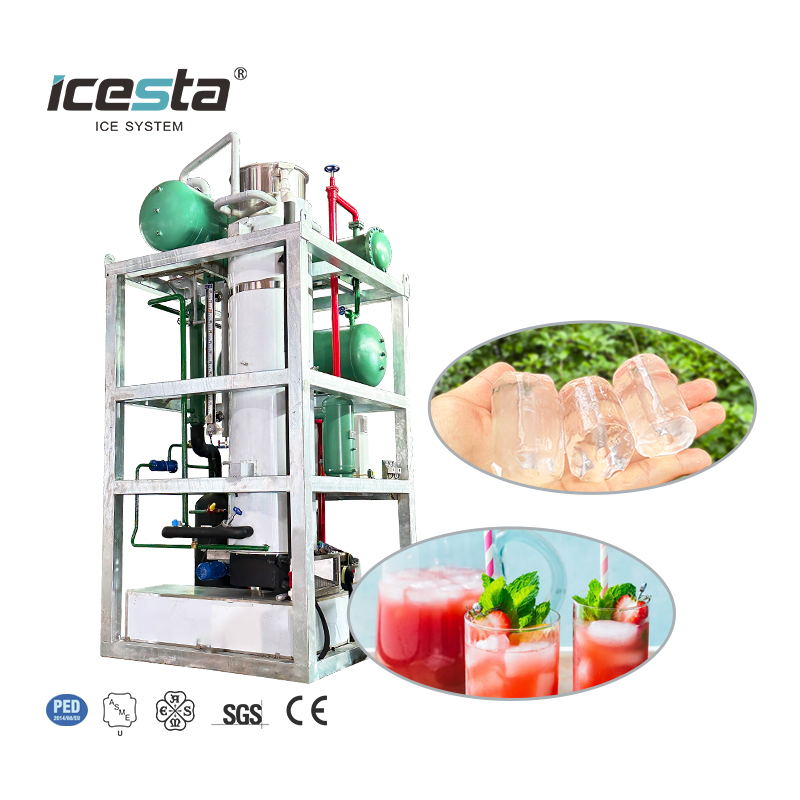 ICESTA Maché de hielo de tubo industrial personalizado de alta productividad de alta productividad de alta productividad $ 59000