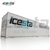 ICESTA máquina de hielo en escamas industrial en contenedores personalizada de alta productividad y larga vida útil $ 30000