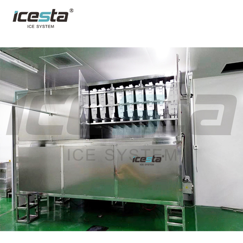 Icesta máquina de cubitos de hielo de 5 toneladas bloque máquina de hielo Cubo