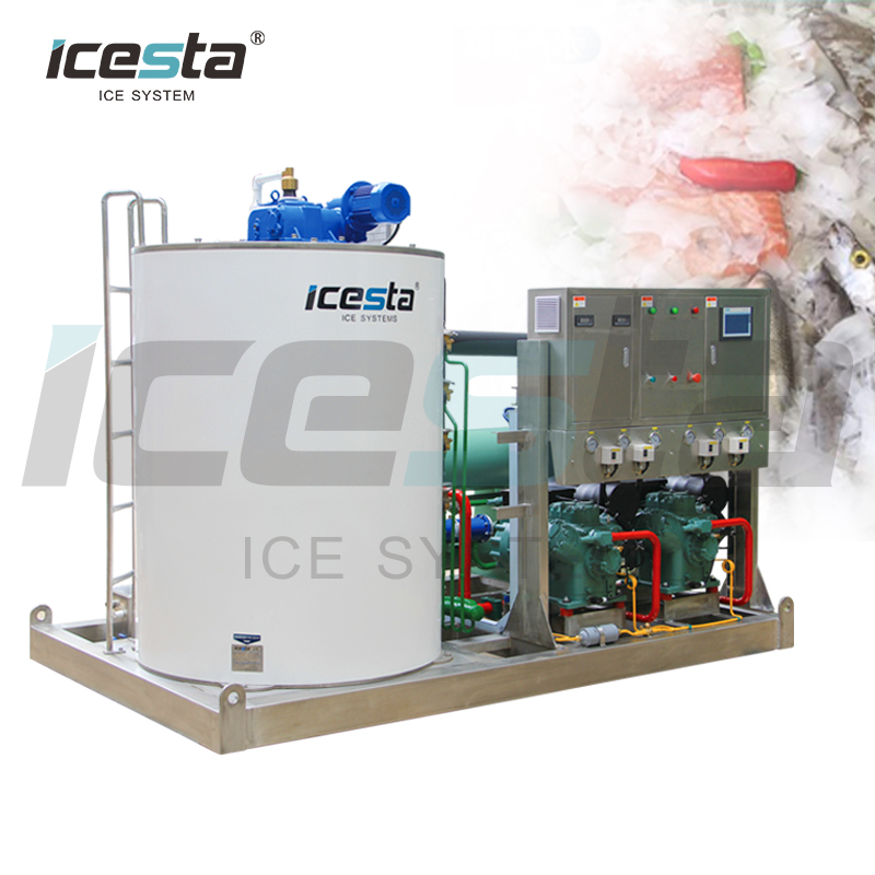 Máquina de hielo de escamas de agua de mar (a bordo) 10-25T $ 20000 - $ 60000