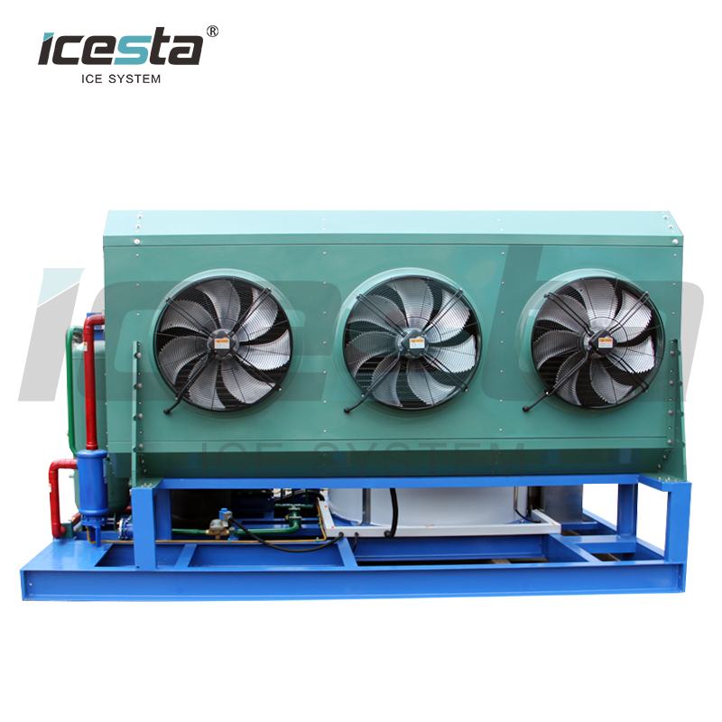 Compresor industrial para máquina de hielo en escamas R404 de 20 toneladas