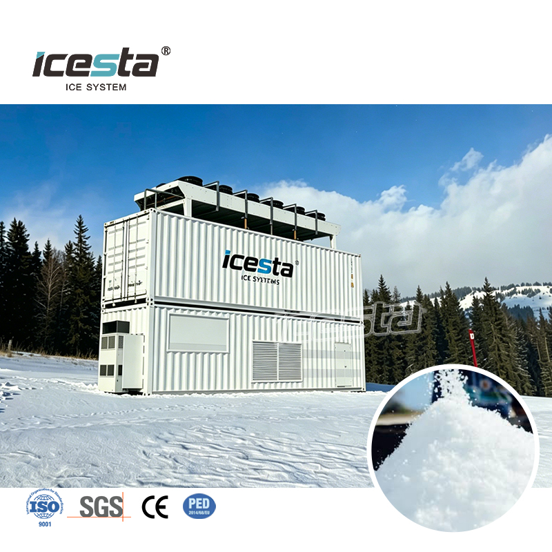 Sistema de nieve artificial rentable para todas las estaciones del fabricante profesional ICESTA