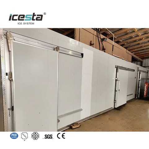 Sistema de congelamiento automático de congelamiento de aire de aire industrial para pollo, almacenamiento de pescado 