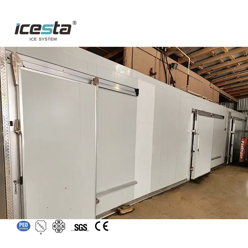 Sistema de congelamiento automático de congelamiento de aire de aire industrial para pollo, almacenamiento de pescado 