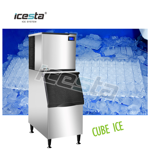 ICESTA PESADO DE PRODUCCIÓN DE ICE AUTO 465 kg/24 horas Cube Máquina de hielo $ 1500-2500