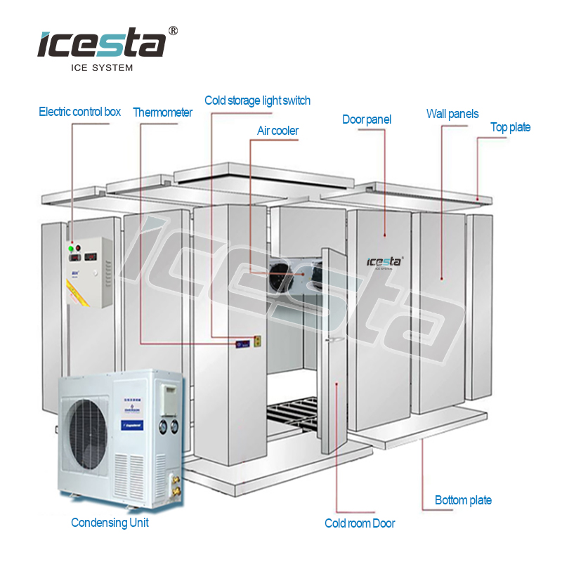 Fabricantes de sala fría personalizados Equipo de almacenamiento en frío para la venta | ICESTA ICE SYSTEM $ 3000 - $ 60000