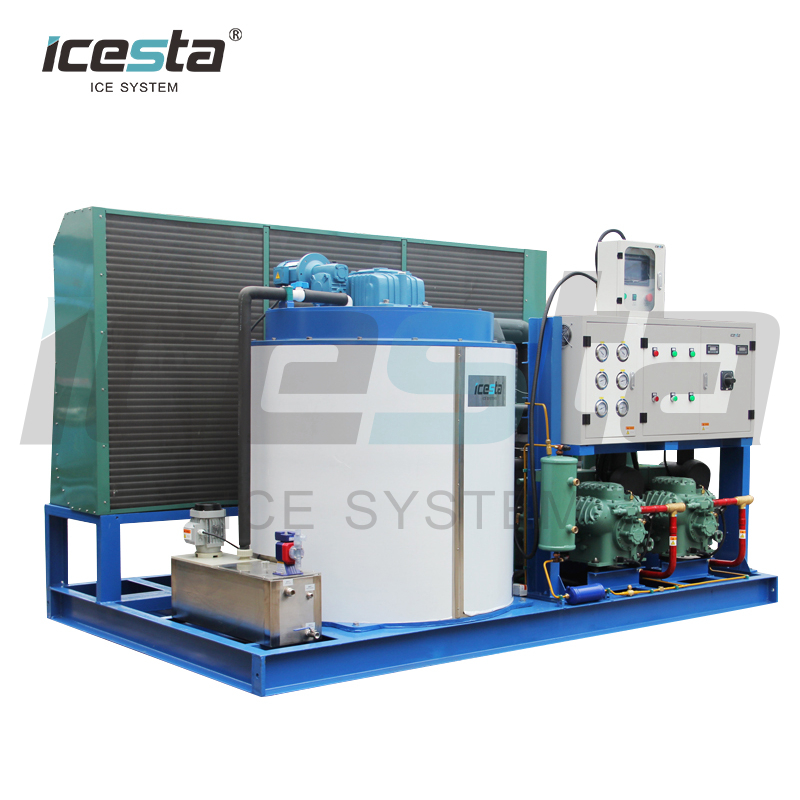 Compresor industrial para máquina de hielo en escamas R404 de 20 toneladas