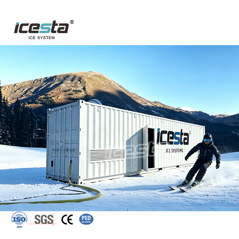 Sistema de nieve artificial rentable para todas las estaciones del fabricante profesional ICESTA
