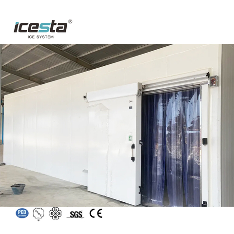 Sistema de congelamiento automático de congelamiento de aire de aire industrial para pollo, almacenamiento de pescado 