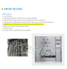 Máquina de hielo de placa de acero inoxidable de 10 toneladas de 10 toneladas, vida útil automática de alta calidad 