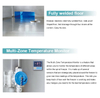 Máquina de congelador industrial de espiral individual, fabricante de ICesta, alta capacidad, alta eficiencia, automática, baja temperatura